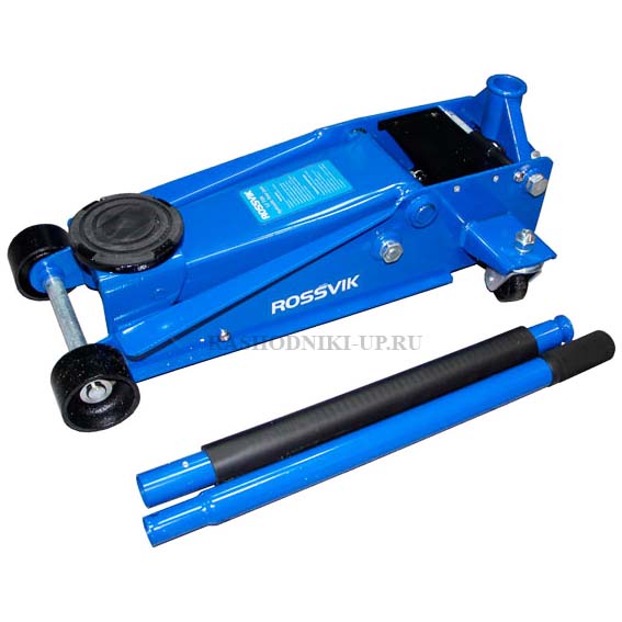Домкрат подкатной ROSSVIK V3, г/п 3,0т (133-465мм)
