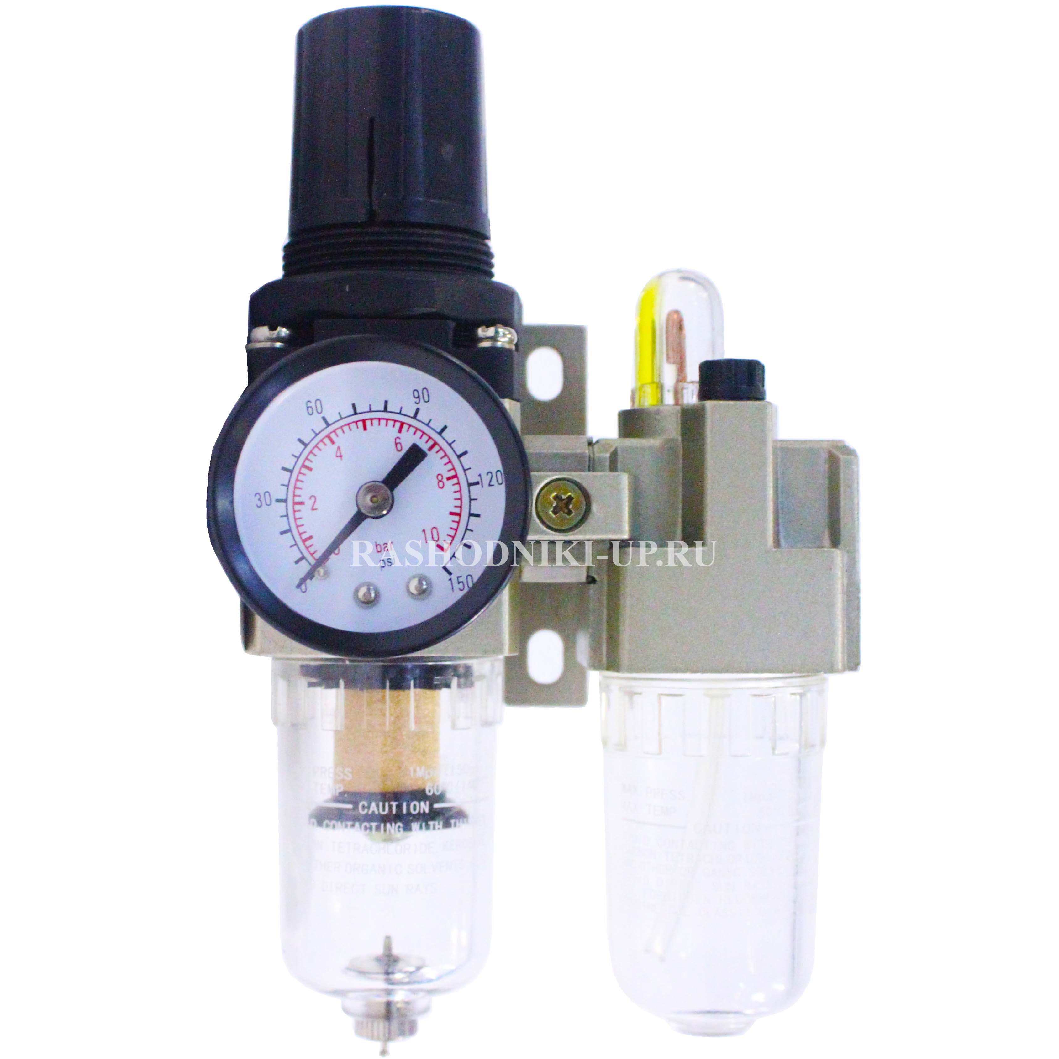 Фильтр-регулятор-лубрикатор AUTOMASTER 1/4" SV 80394