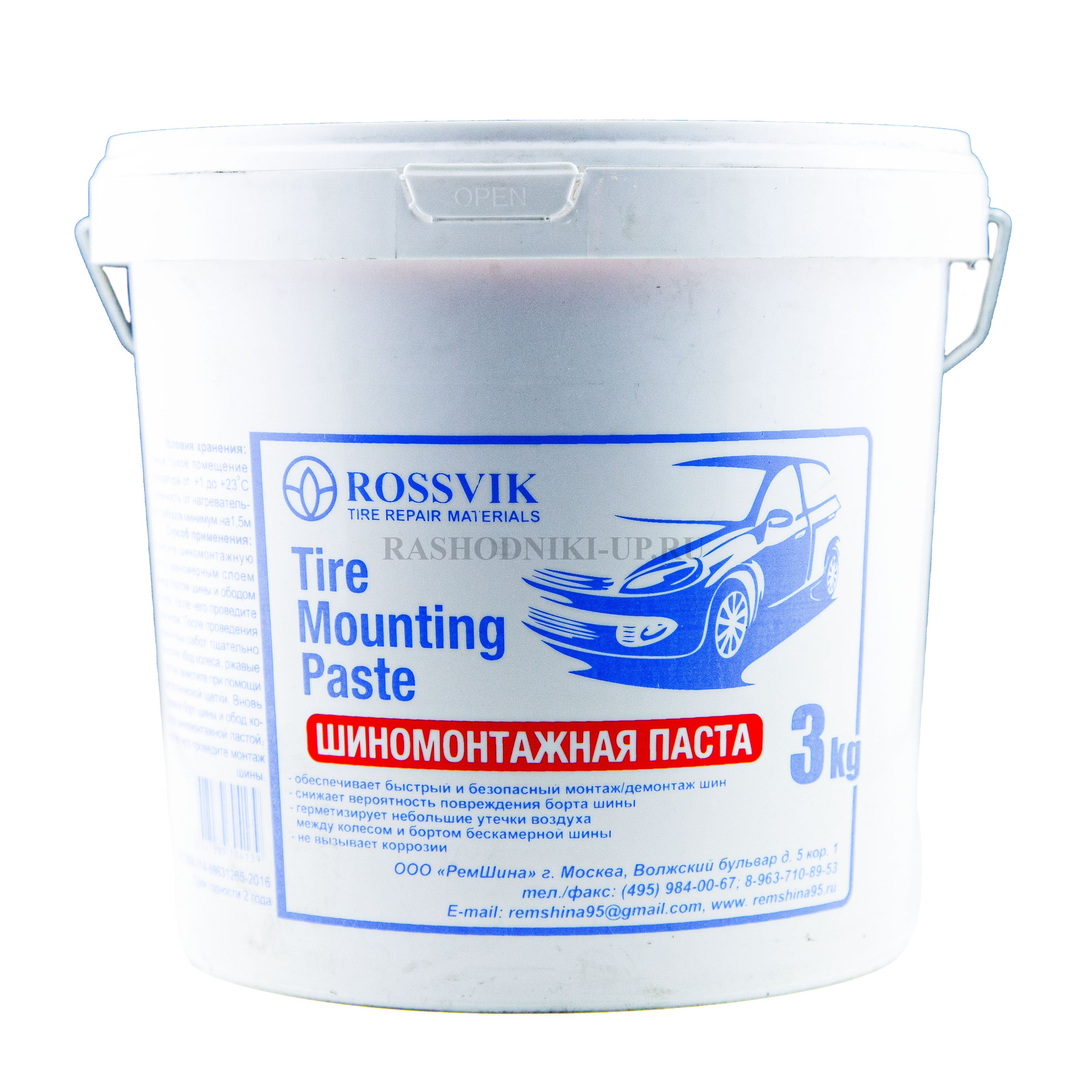 Паста монтажная ROSSVIK (3кг)