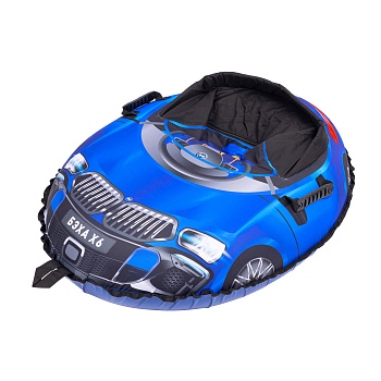 Тюбинг БМВ синий овал 110*90 см, с камерой R 15