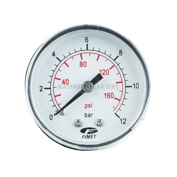 Манометр с двойной шкалой D 200/1 12 бар 1/8"