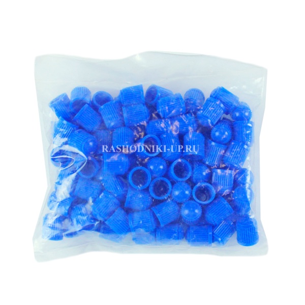 Колпачки 100шт синие 08-1000-2B