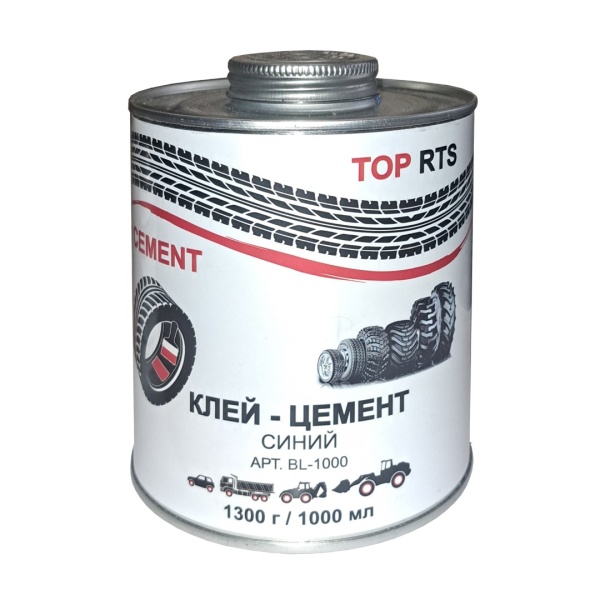 Клей-цемент TOP RTS CEMENT синий (1000мл)
