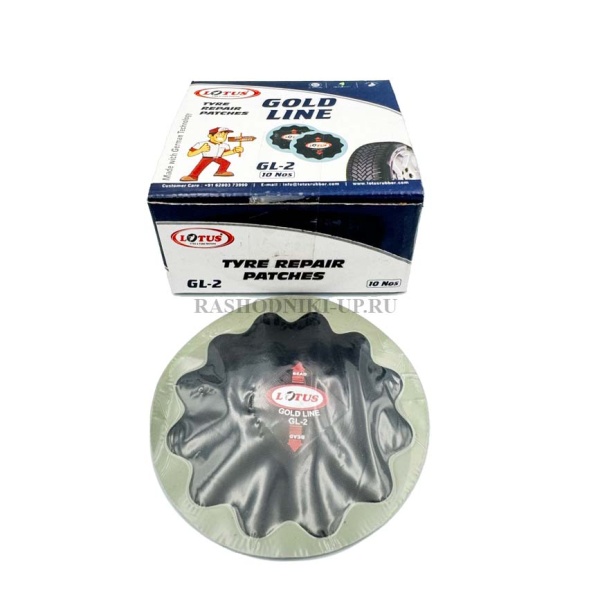 Пластырь диагональный Lotus GL-2 93 мм,2 слоя 10шт