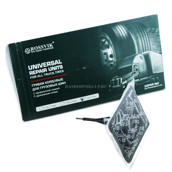 Грибок ROSSVIK 18-2 корд(1шт)