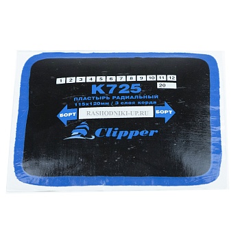 Пластырь К 725 (115*125мм) 1шт 3сл корда