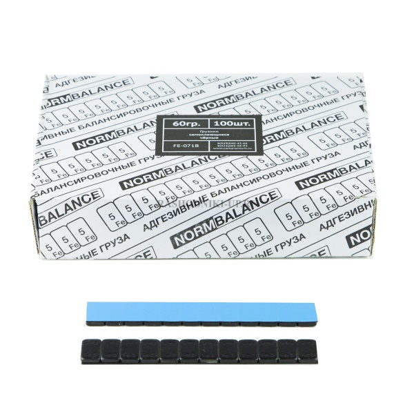 Fe 071B Тонкие синие (черная эмаль) 5*5г (100шт)