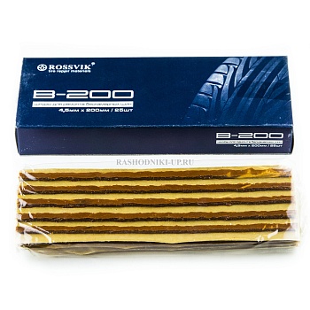 Жгуты ROSSVIK коричневый (200-4,5мм) 25шт