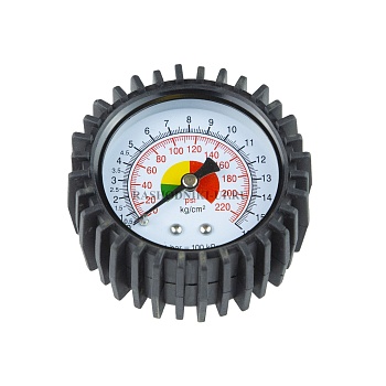 Манометр для пистолета подкачки 1/4" ТСР-287М-К3 (13мм)