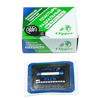 Пластырь К 713 (75*85мм) 10шт 1сл корда