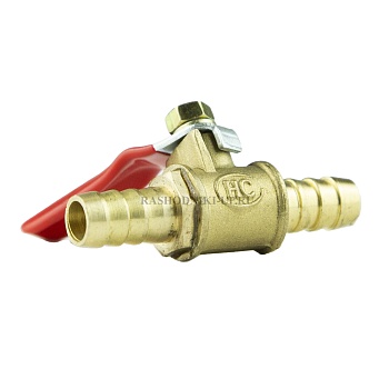 EC 80610 Вентиль шаровый 10мм елочка - 10мм елочка