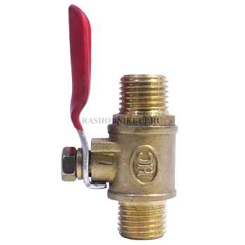 EC 80603 Вентиль шаровый 1/4" внеш/внешн резьба