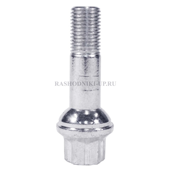 S17D45MZN Болт М14х1,5х45 сфера,с неполной резьбой,ключ 17мм,цинк (S17D45MZN)