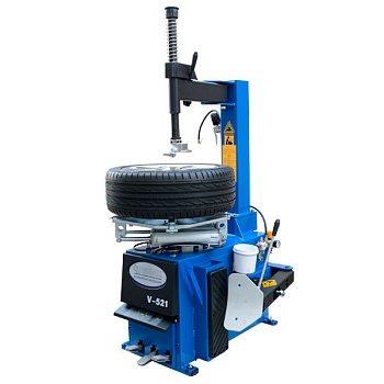 Станок шиномонтажный ROSSVIK V-521, п/автомат, до 21", 220В Цвет синий RAL5005
