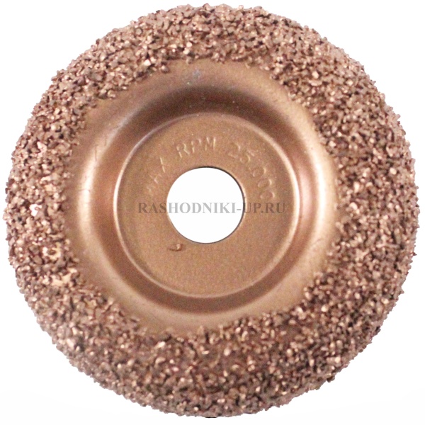 Шероховальный круг медный (диаметр 50мм, зерно 36) S 1009