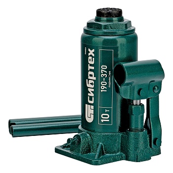 Домкрат бутылочный гидравлический 10т (205-400мм) Сибртех