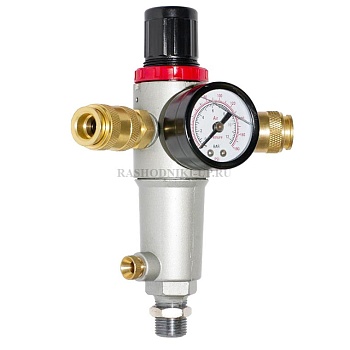 Фильтр-регулятор для компрессора с фитингами SV-Класс 1/2" SV80396