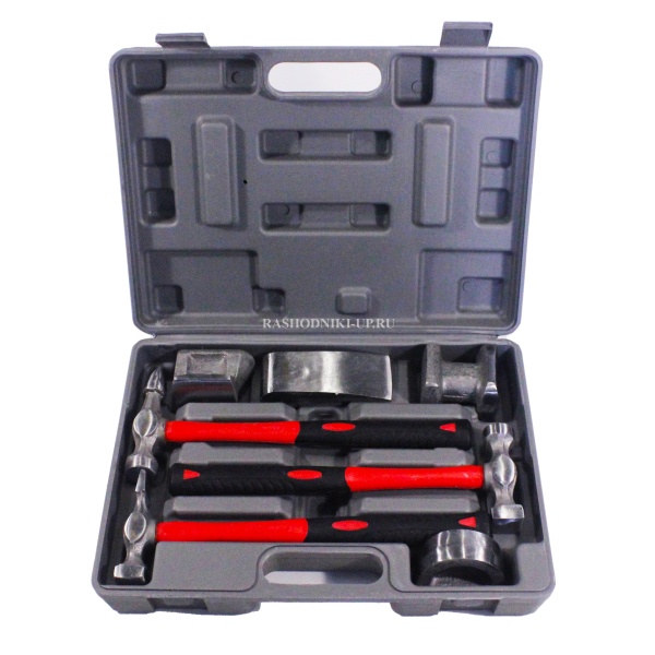 Набор рихтовочный MATRIX (3 молотка, 4 наковальни) 10845